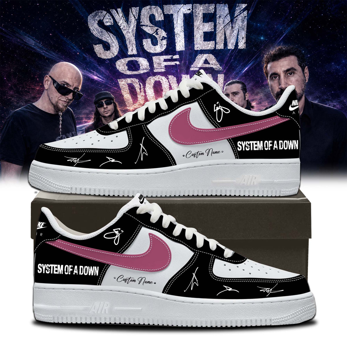 System of a Down “Europe / UK Stadium Tour 2026” Signature Limited Edition – Shoes