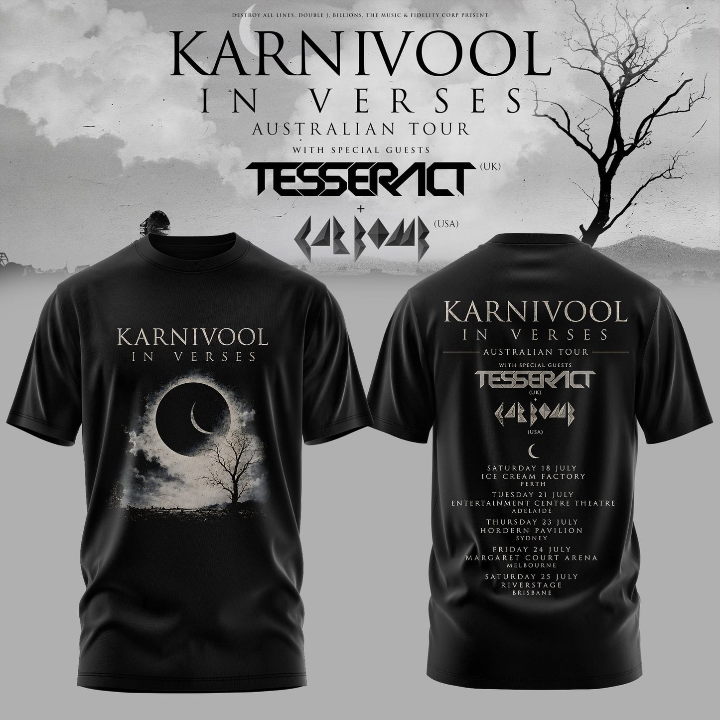 Inspired by the Karnivool “In Verses” Australian Tour