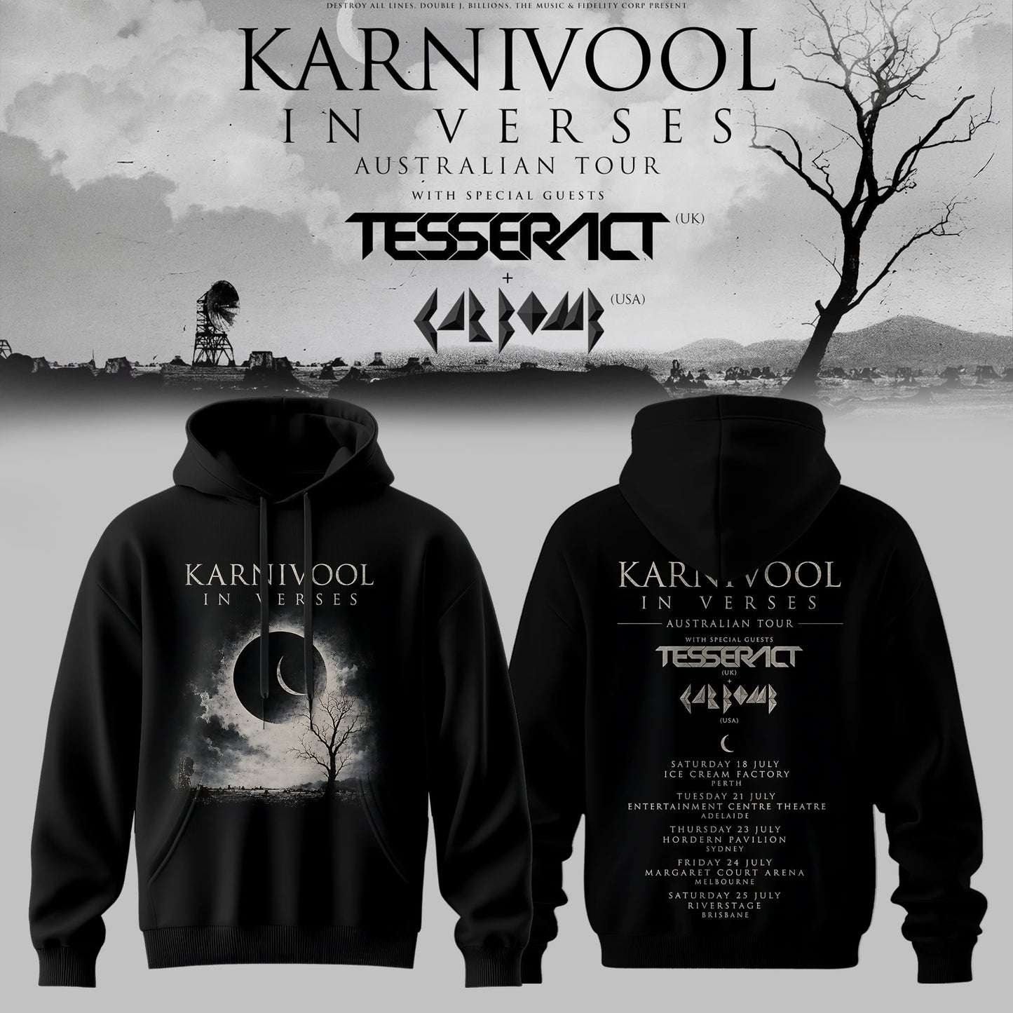 Inspired by the Karnivool “In Verses” Australian Tour 🌙