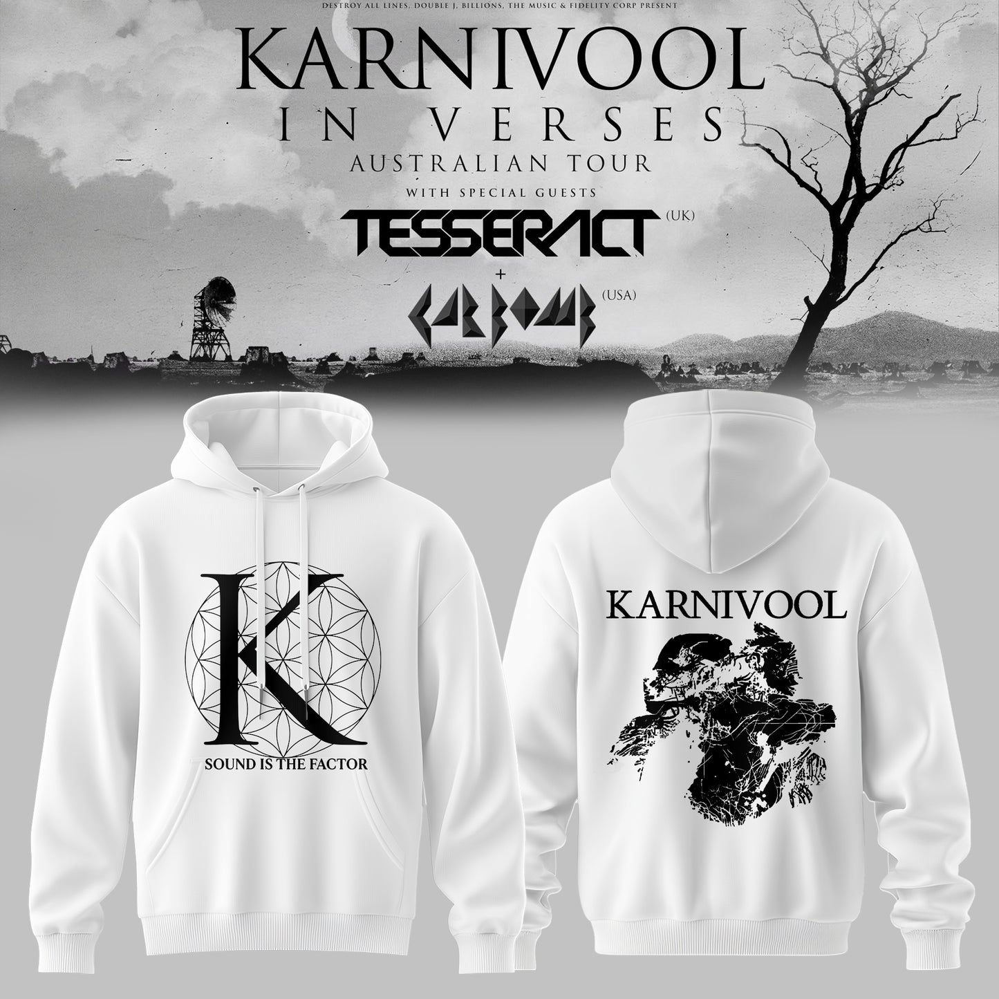 Inspired by the Karnivool “In Verses” Australian Tour 🌙