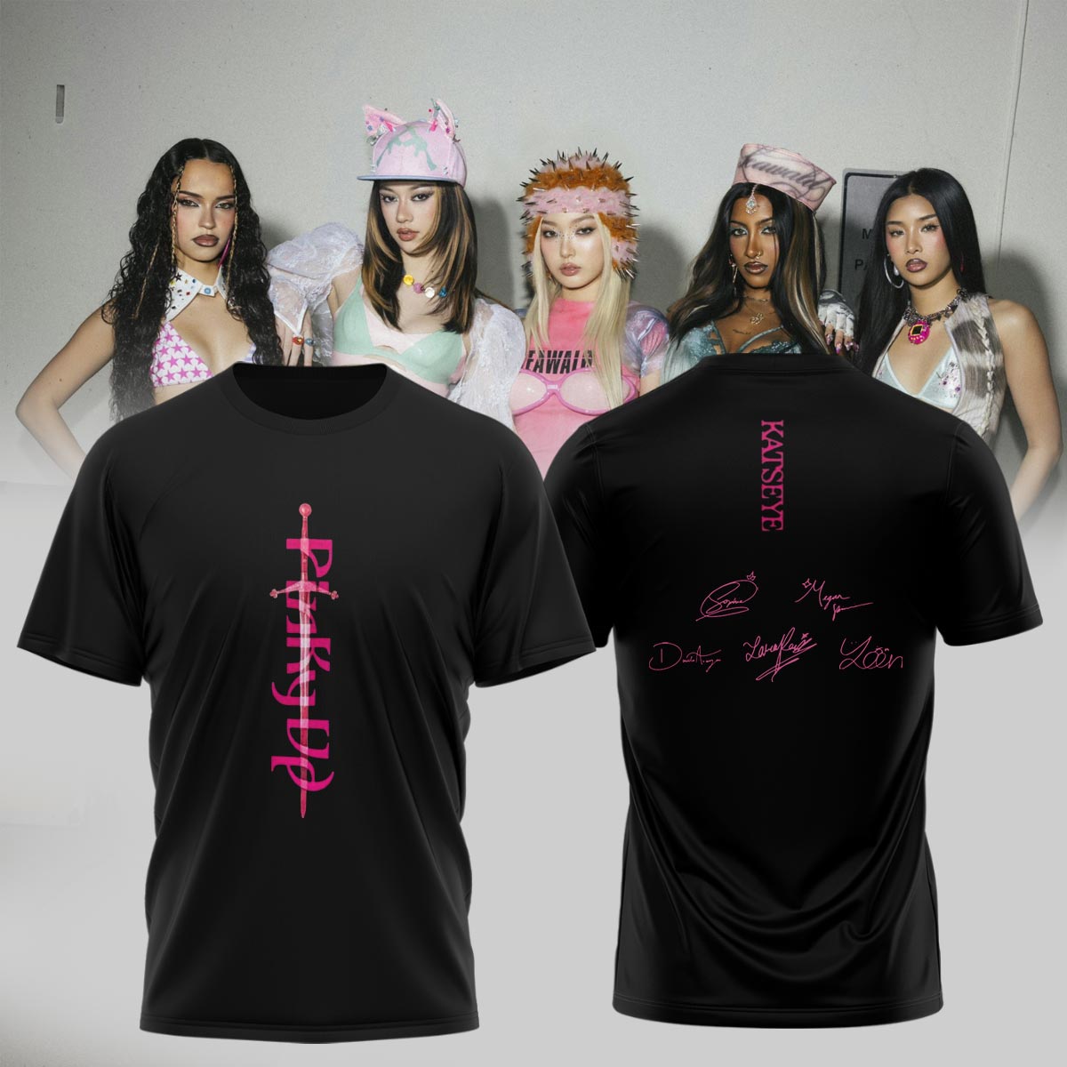 KATSEYE Pinky Up TShirt