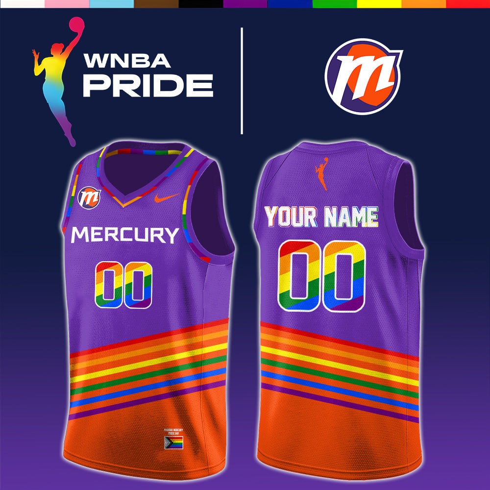 Phoenix Mercury 2026 WNBA x Pride Day Jersey Limited Edition