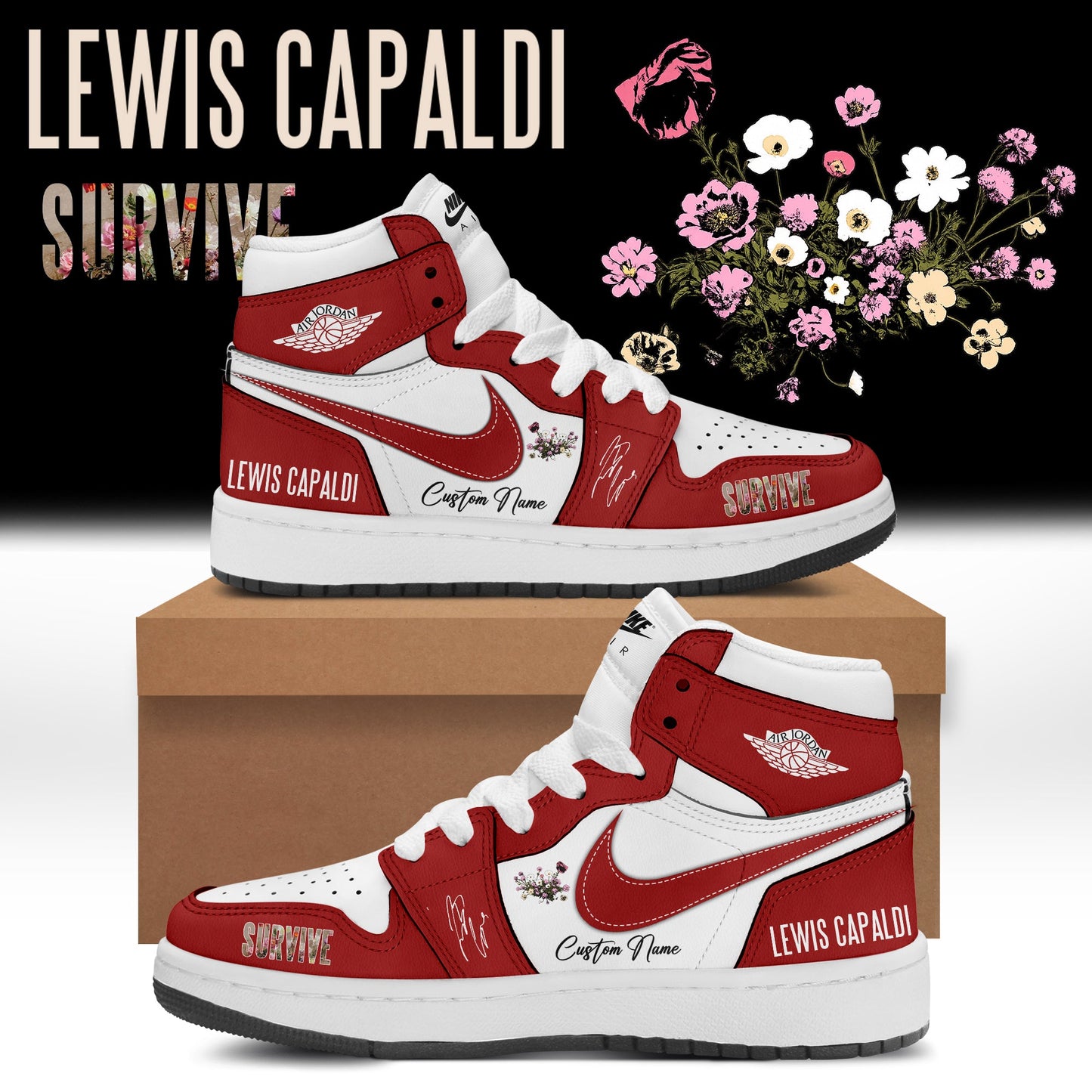 .Lewis Capaldi Tour 2026 – Shoes