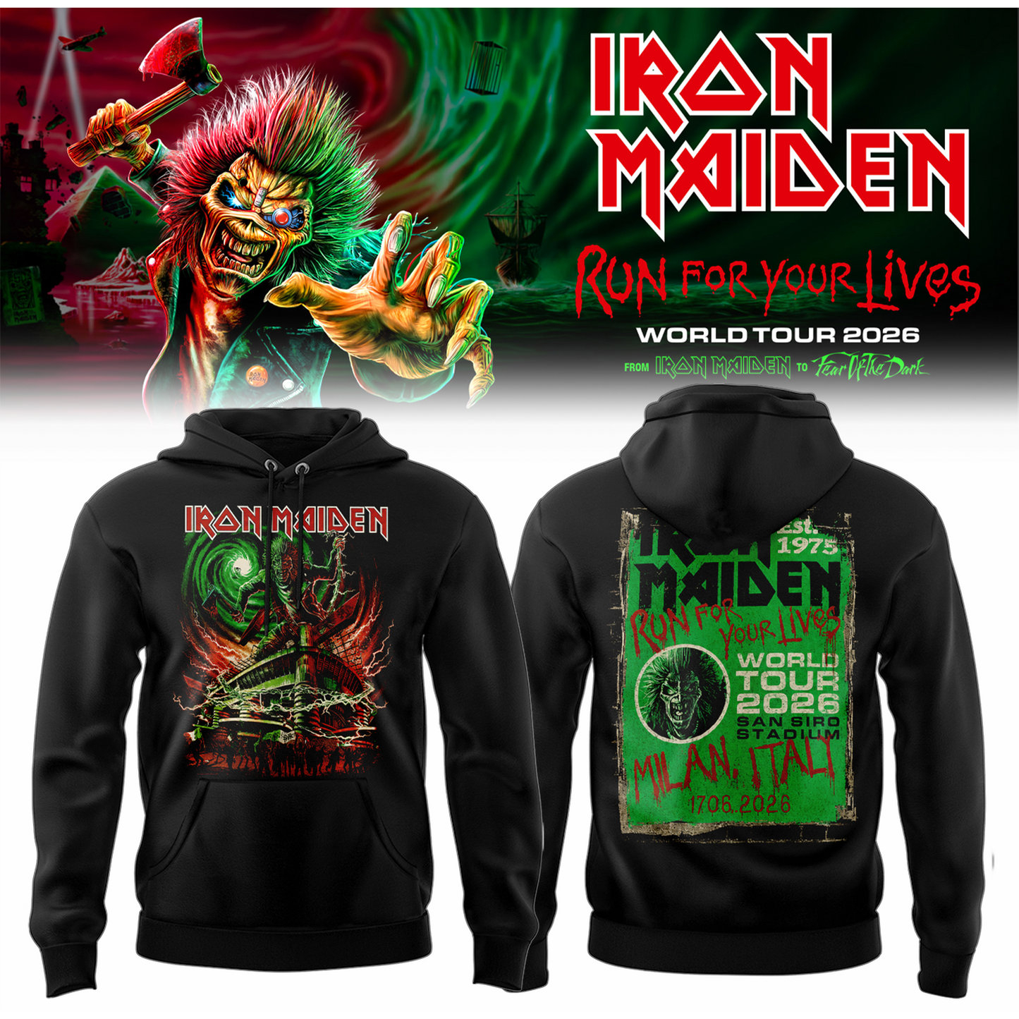 Limited Edition Run For Your Lives 2026 Hoodie