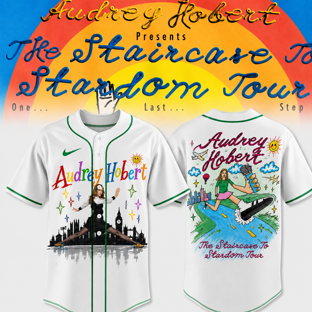 _AUDREY HOBERT – THE STAIRCASE TO STARDOM TOUR JERSEY