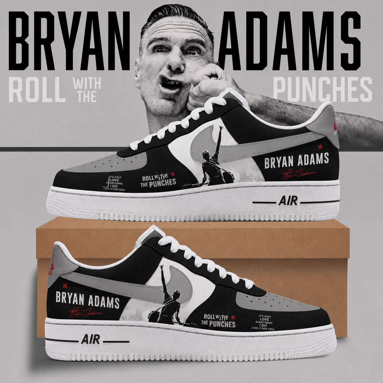 _ Bryan Adams Tour Shoes