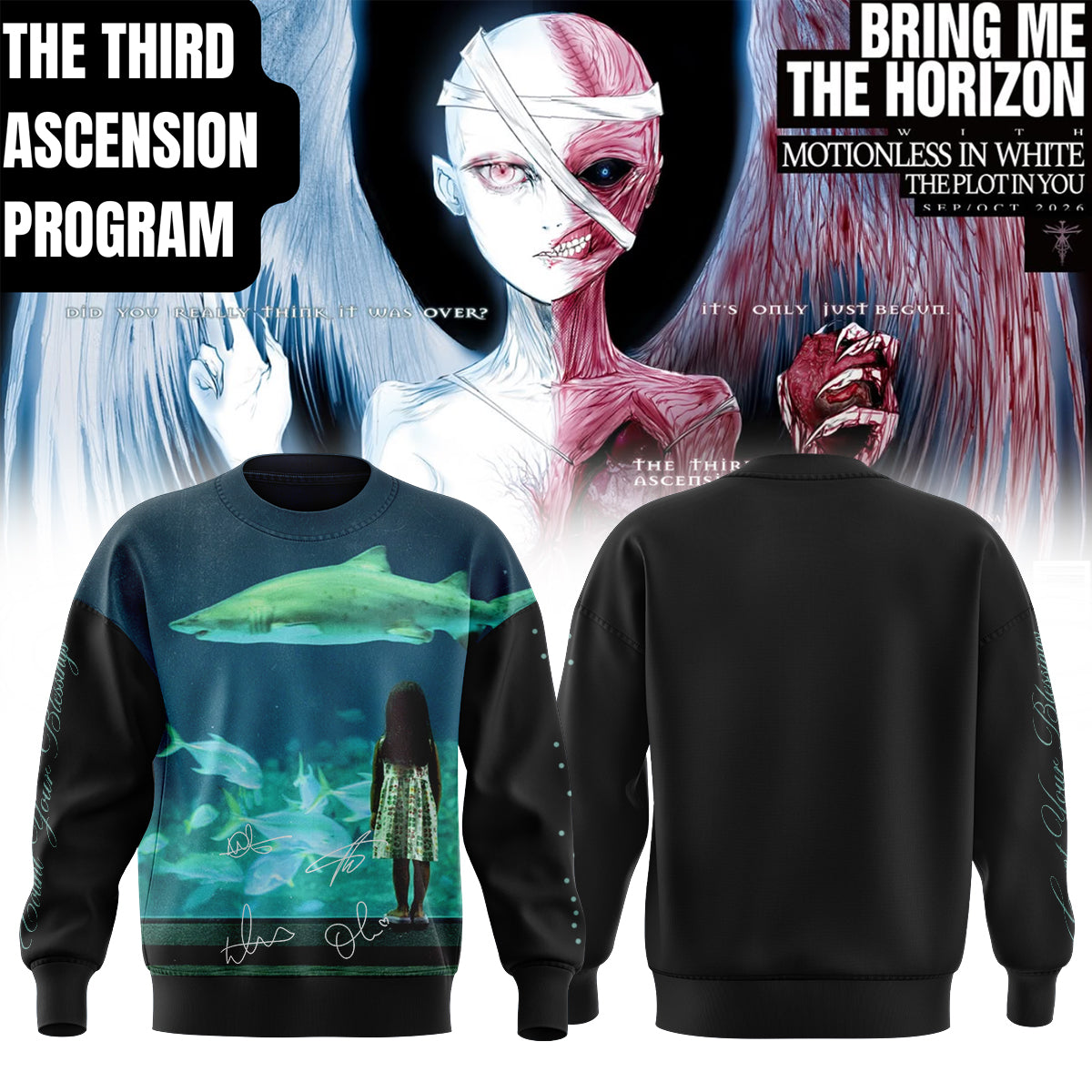 Bring Me The Horizon “The Third Ascension Program 2026” Signature Limited Edition – Sweatshirt