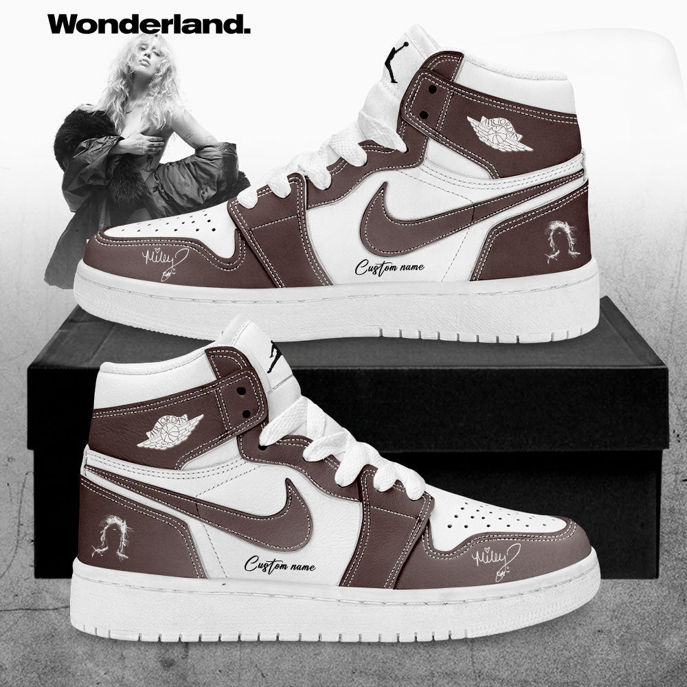 Miley Cyrus Something Beautiful Limited Edition V2 Signature Custom Name Shoes
