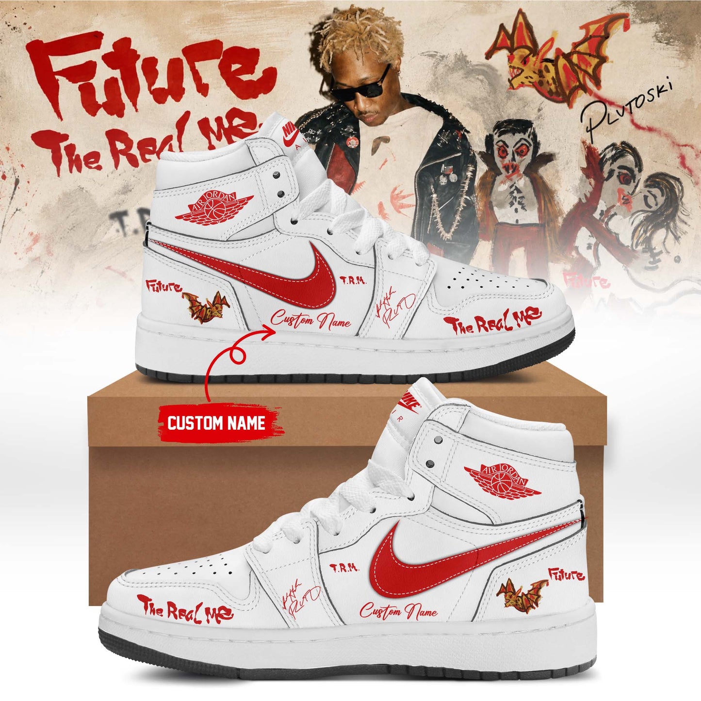 Future ” THE REAL ME ” Signature Limited Edition – Shoes 2