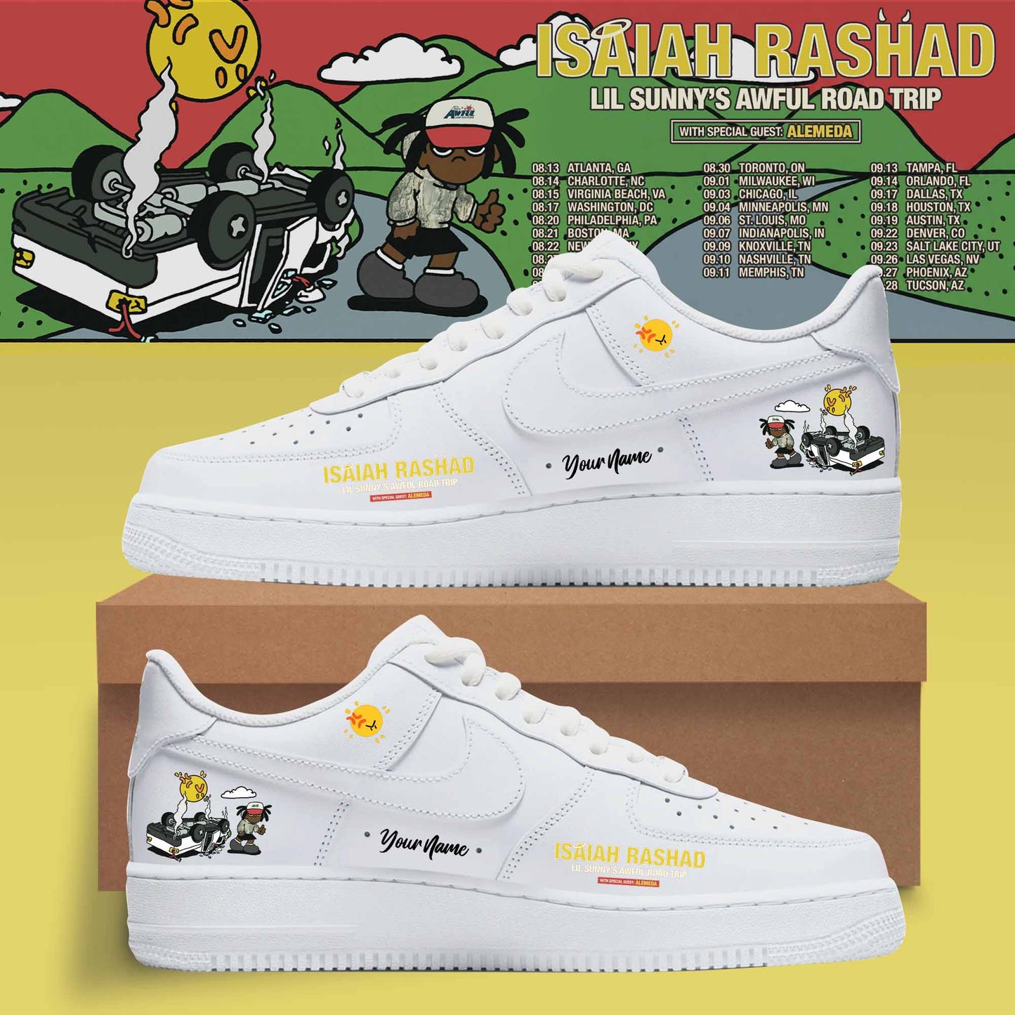 ISAIAH RASHAD – LIL SUNNY’S AWFUL ROAD TRIP SHOES