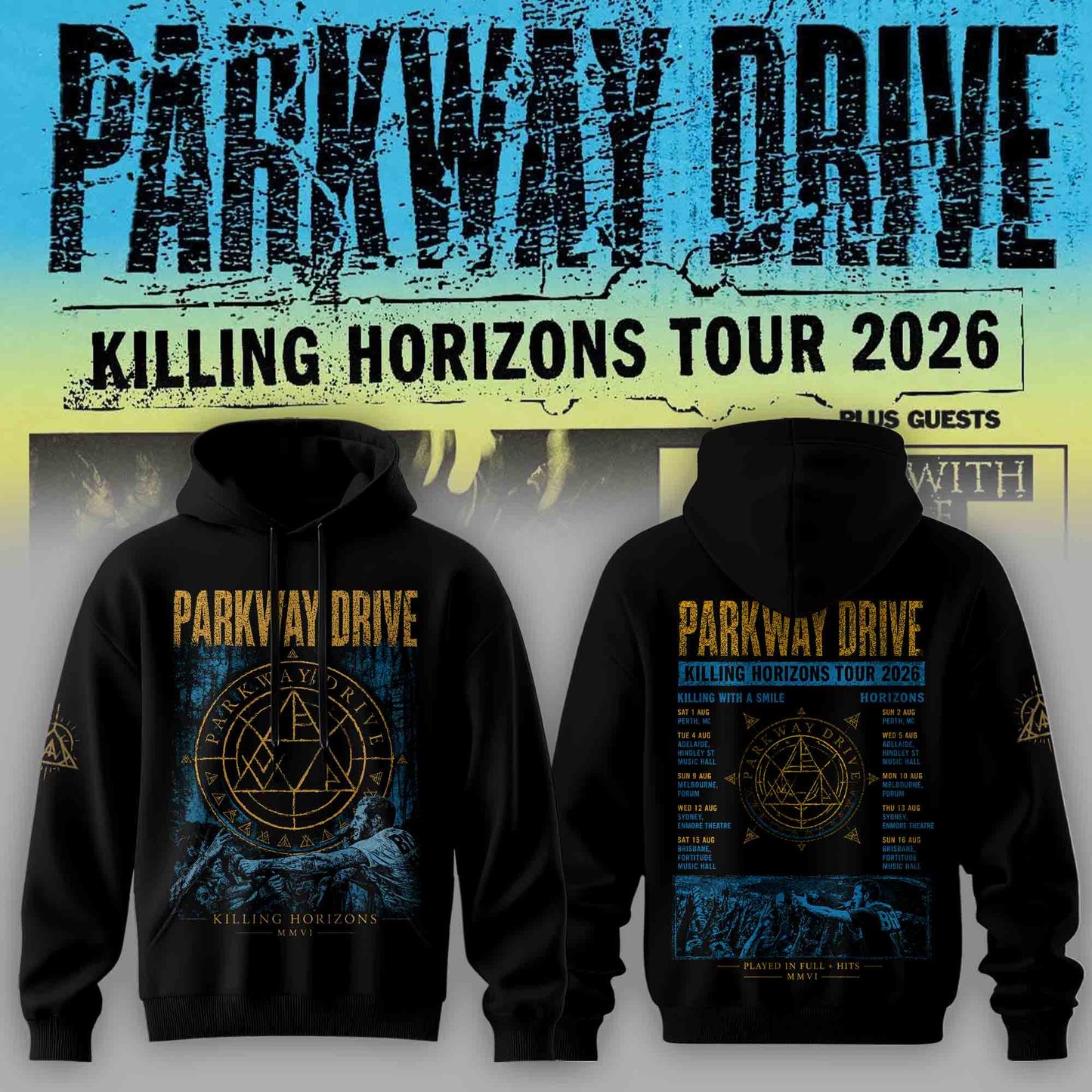 PARKWAY DRIVE – KILLING HORIZONS TOUR HOODIE