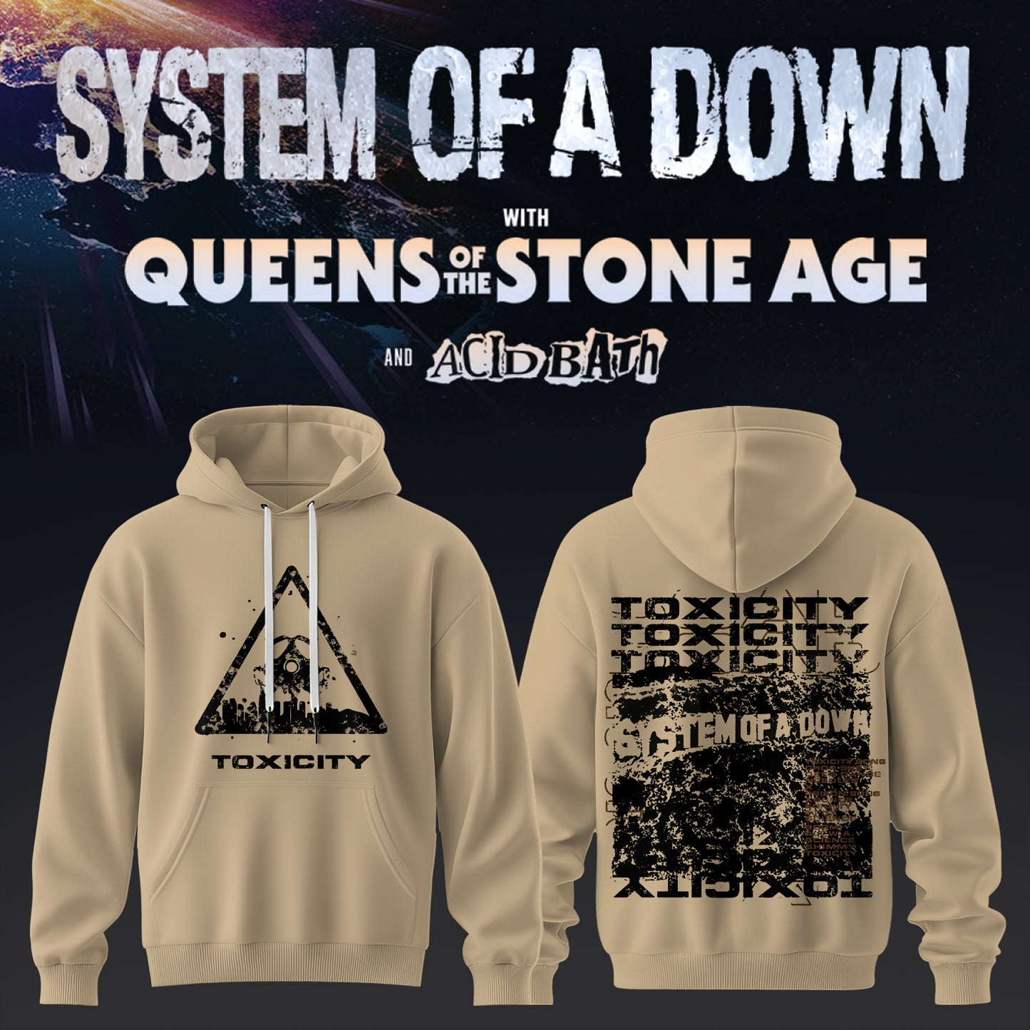 S.O.A.D – UK & EU Tour 2026 Limited Hoodie