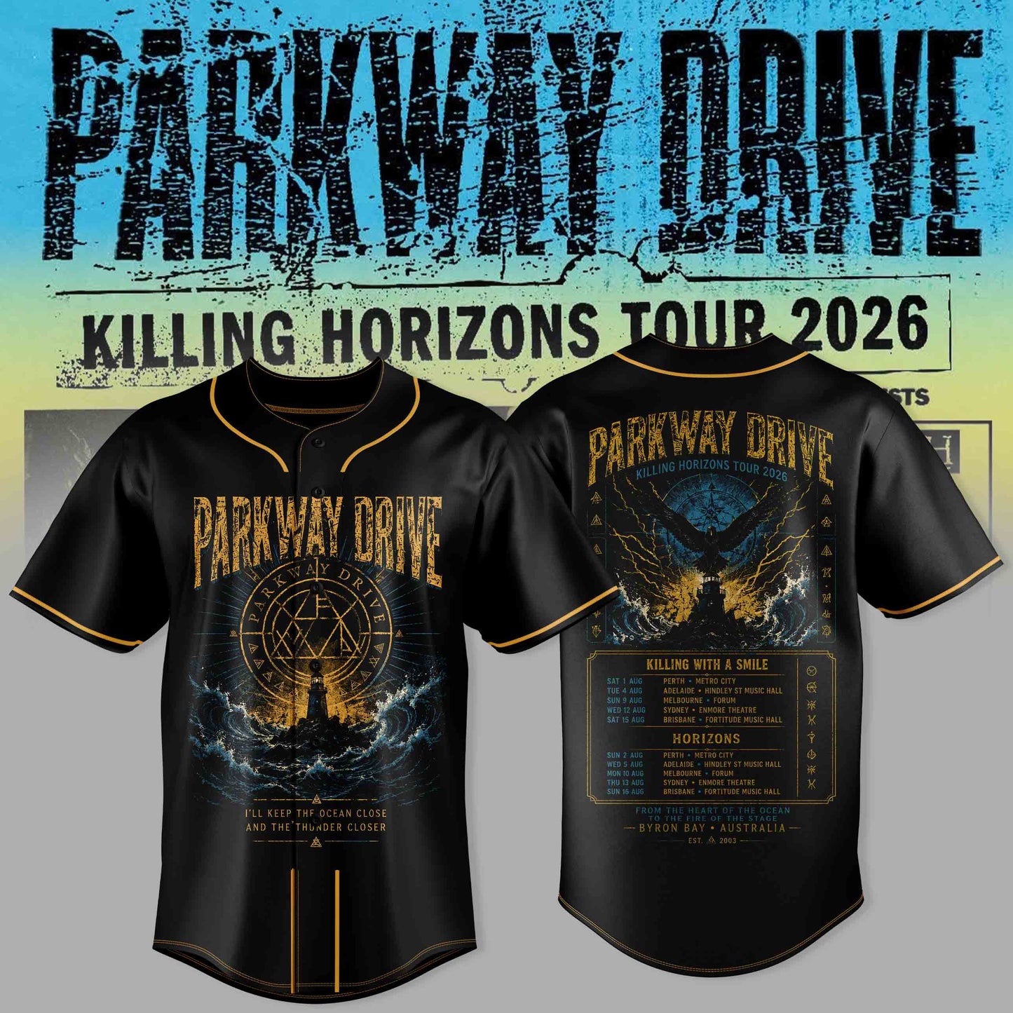 _PARKWAY DRIVE – KILLING HORIZONS TOUR JERSEY