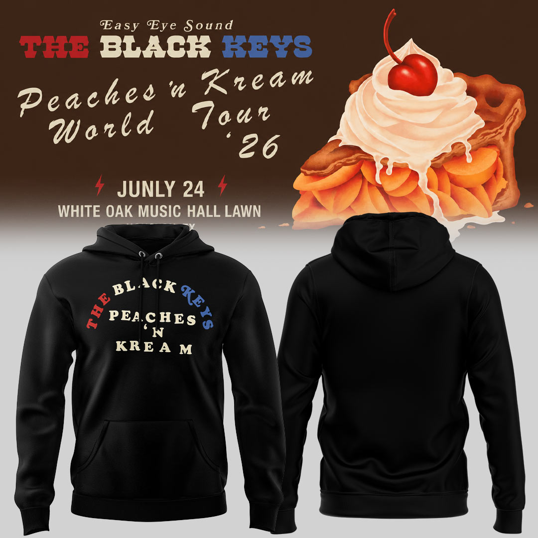 Limited Edition The Black Keys Tour 2026 Hoodie