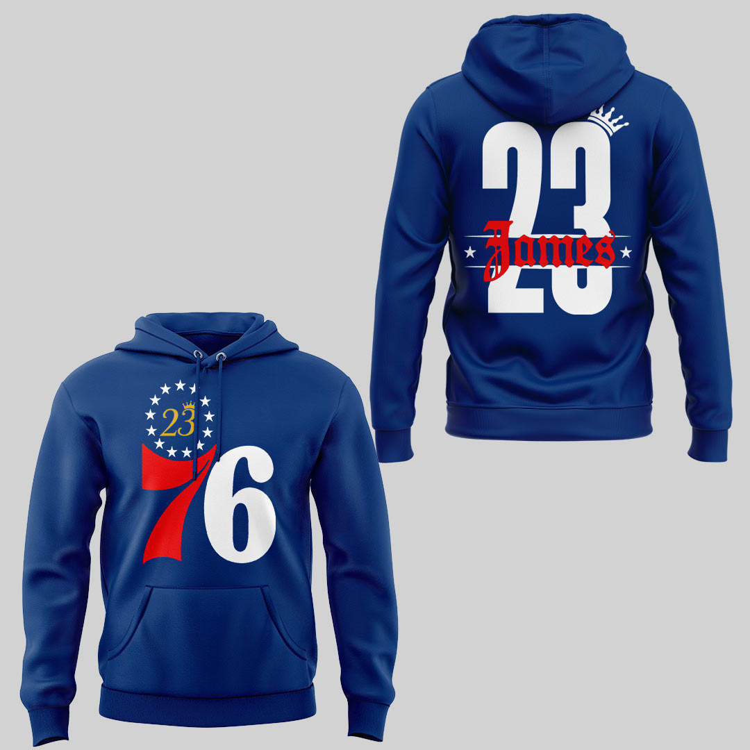 Limited Edition Welcome LBJ To The Sixers Hoodie