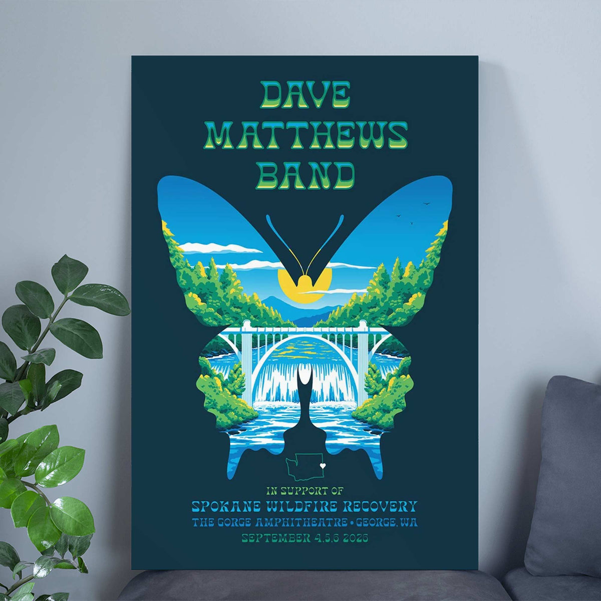 Limited Edition Labor Day Weekend at The Gorge Poster