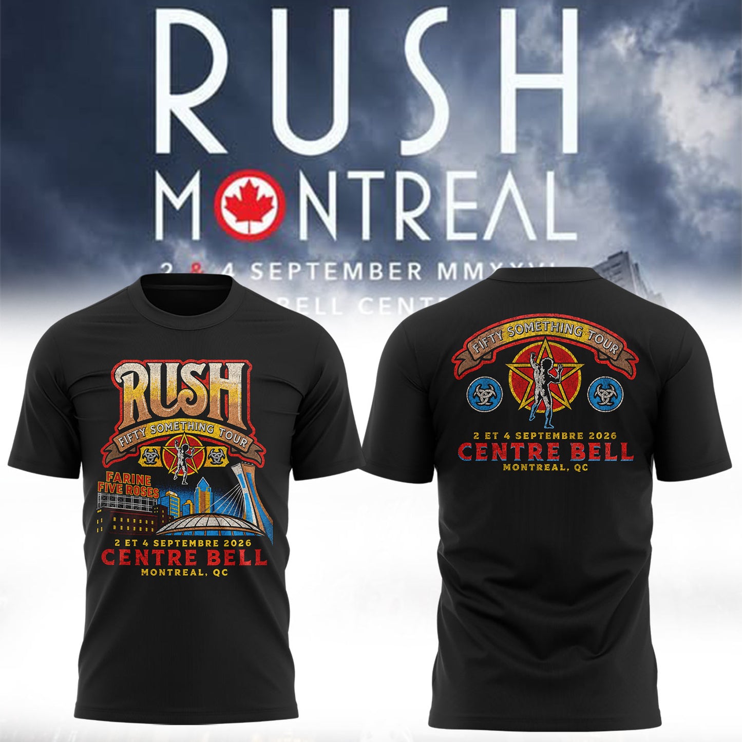Limited Edition Fifty Something Tour At Montreal Shirt