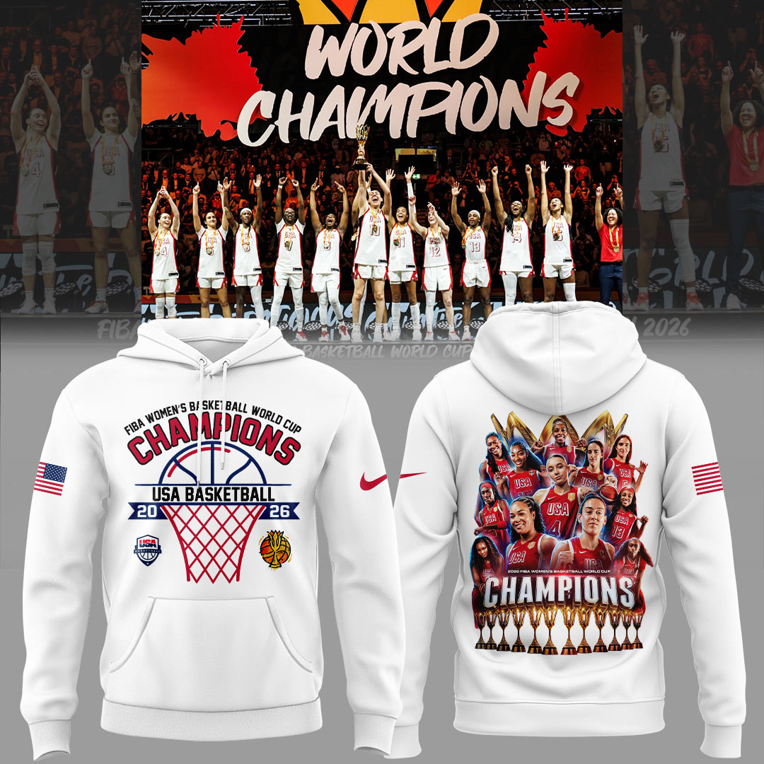 Limited Edition FIBA Womenโs Basketball WC 2026 Champions ๐๐ Hoodie