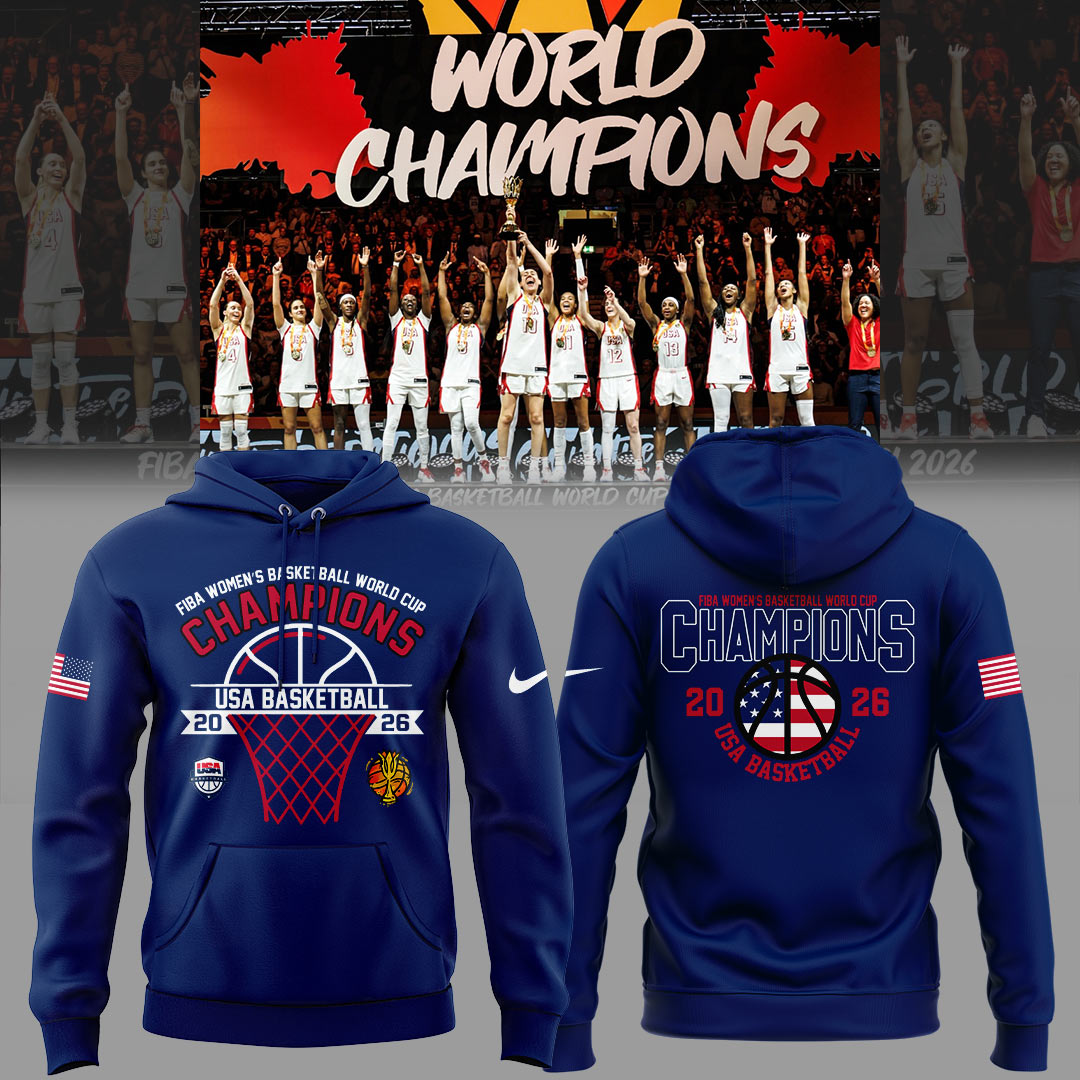 Limited Edition FIBA Womenโs Basketball WC 2026 Champions ๐๐ Hoodie