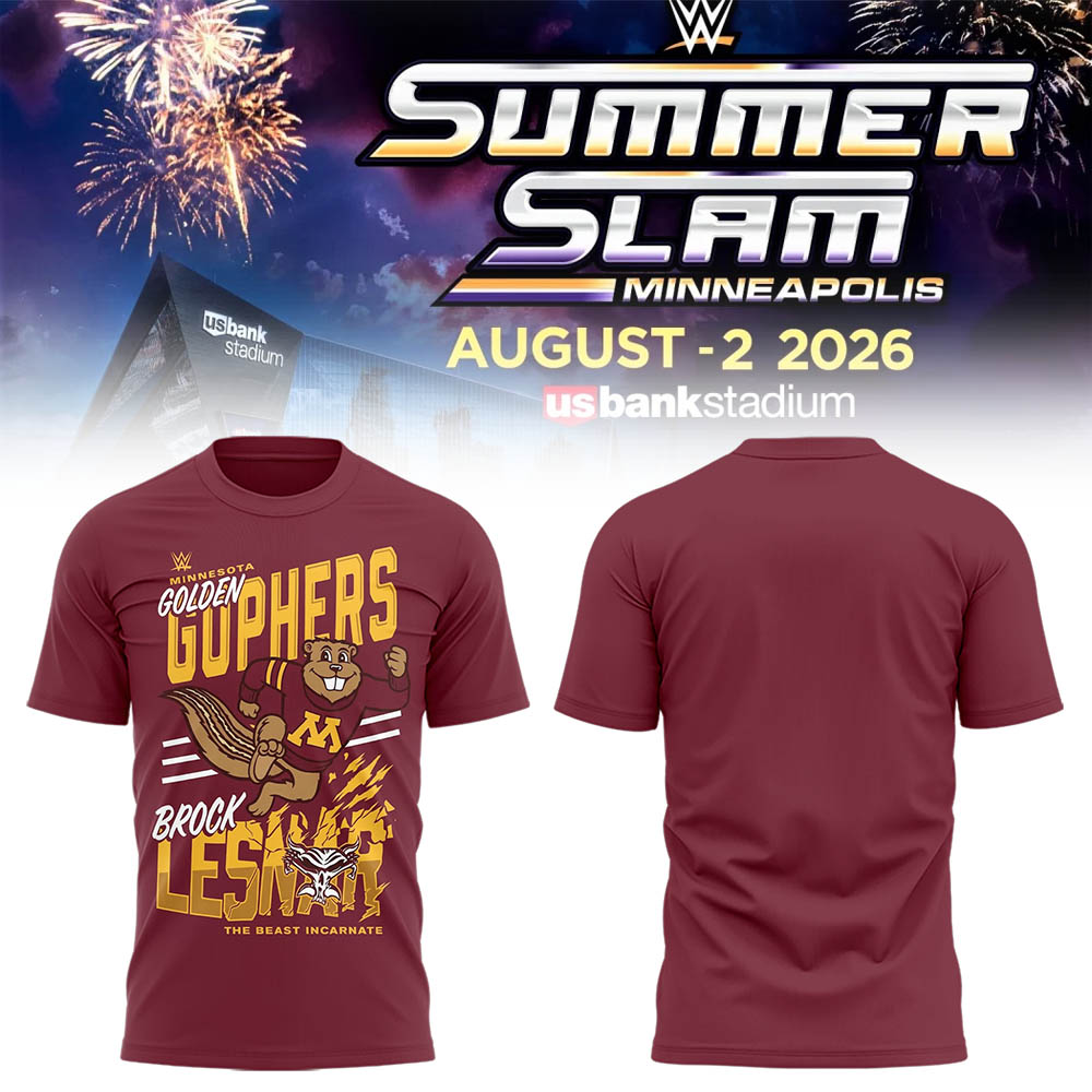 Limited Edition Summer Slam 2026 In Minnesota Shirt