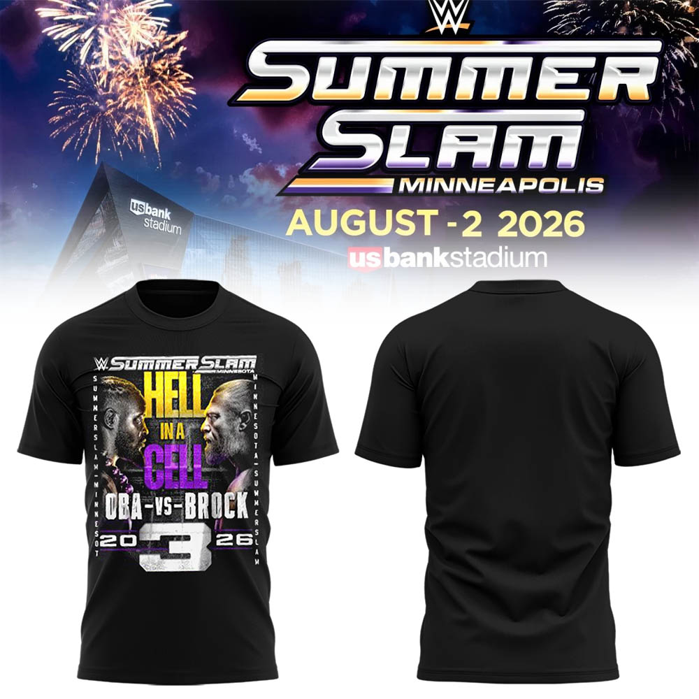 Limited Edition Summer Slam 2026 In Minnesota Shirt