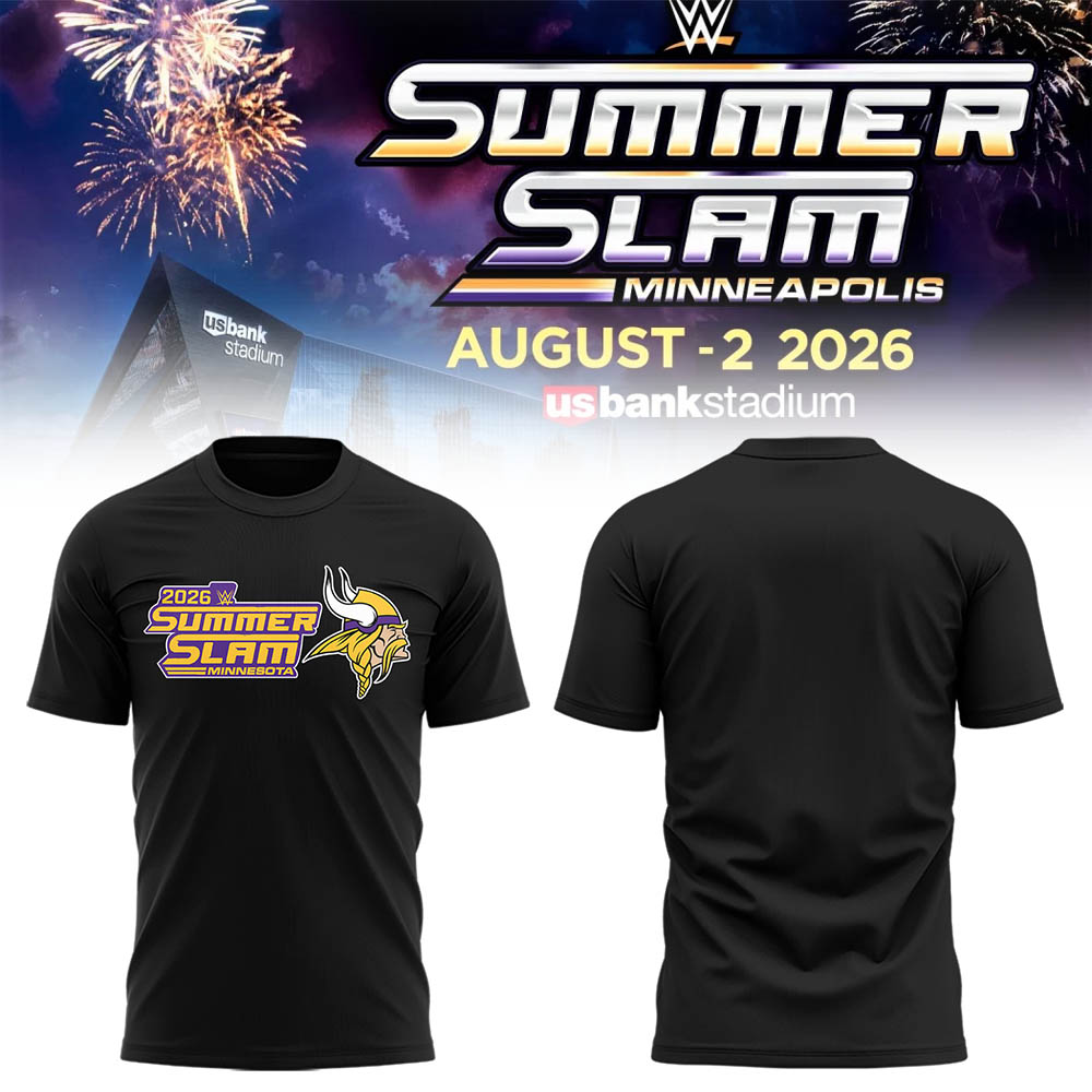 Limited Edition Summer Slam 2026 In Minnesota Shirt