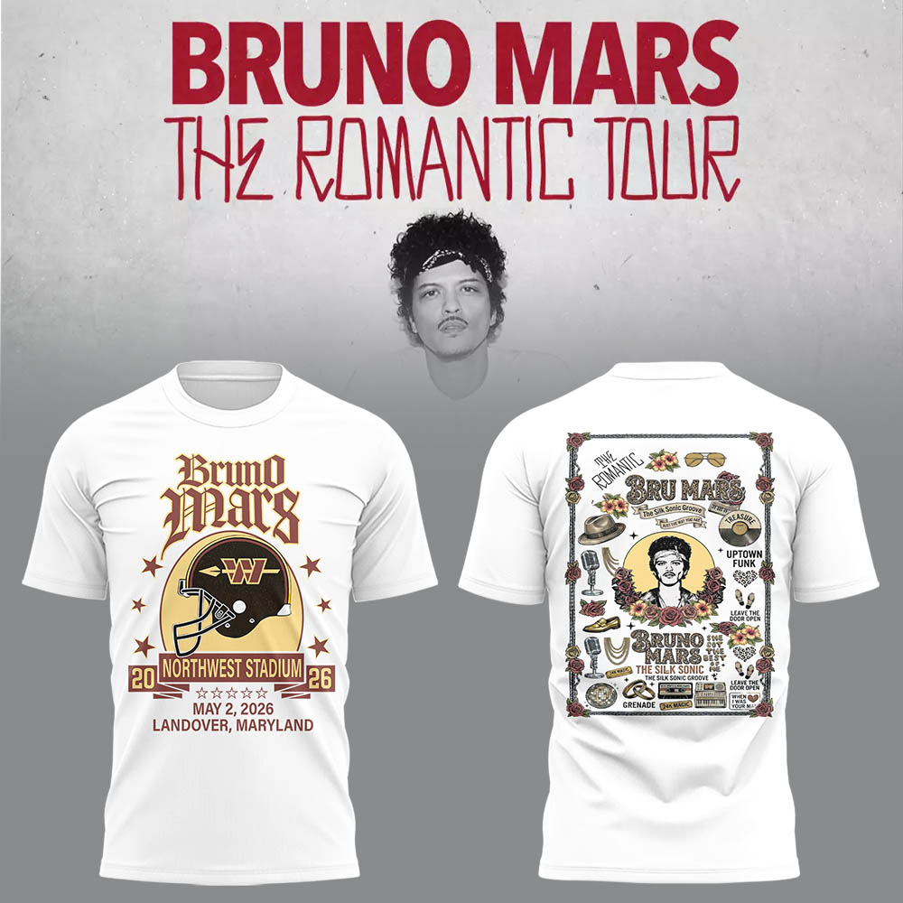 Limited Edition The Romantic Tour 2026 At Northwest Stadium Shirt