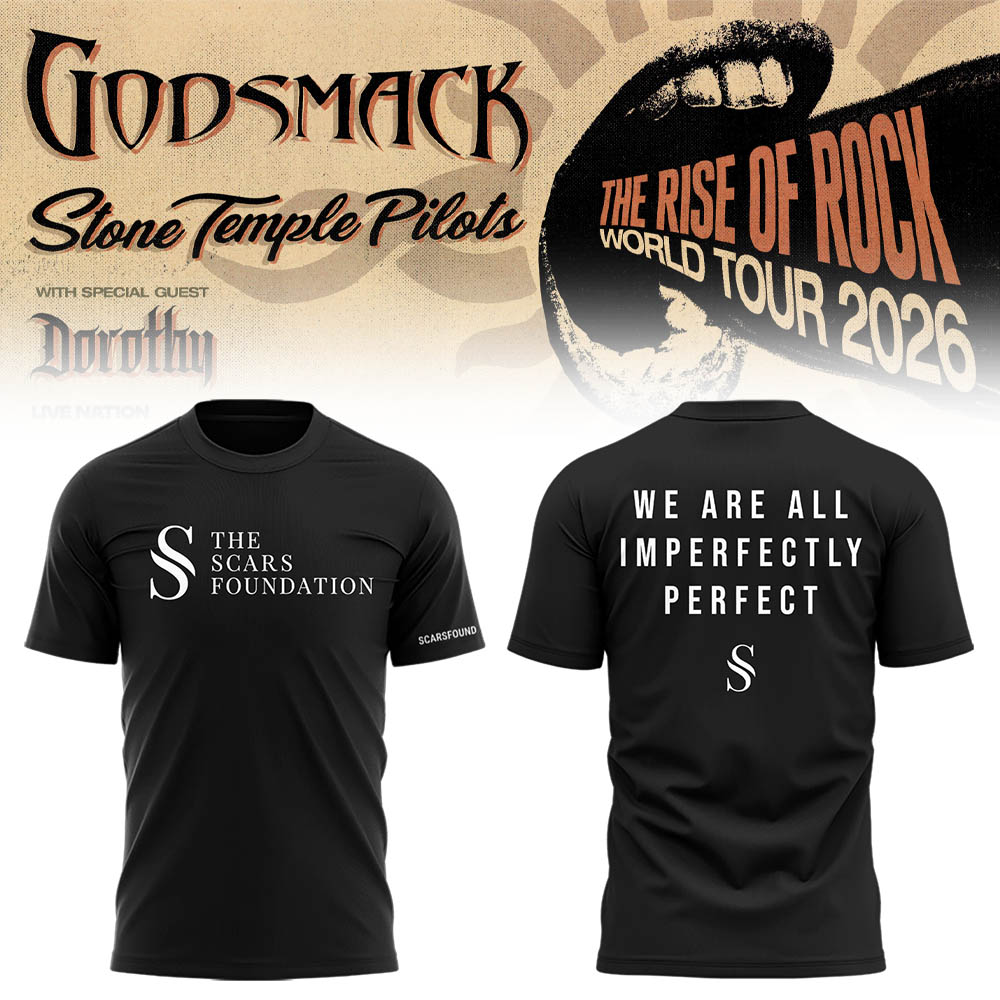 Limited Edition “The Rise Of Rock” Tour 2026 Shirt