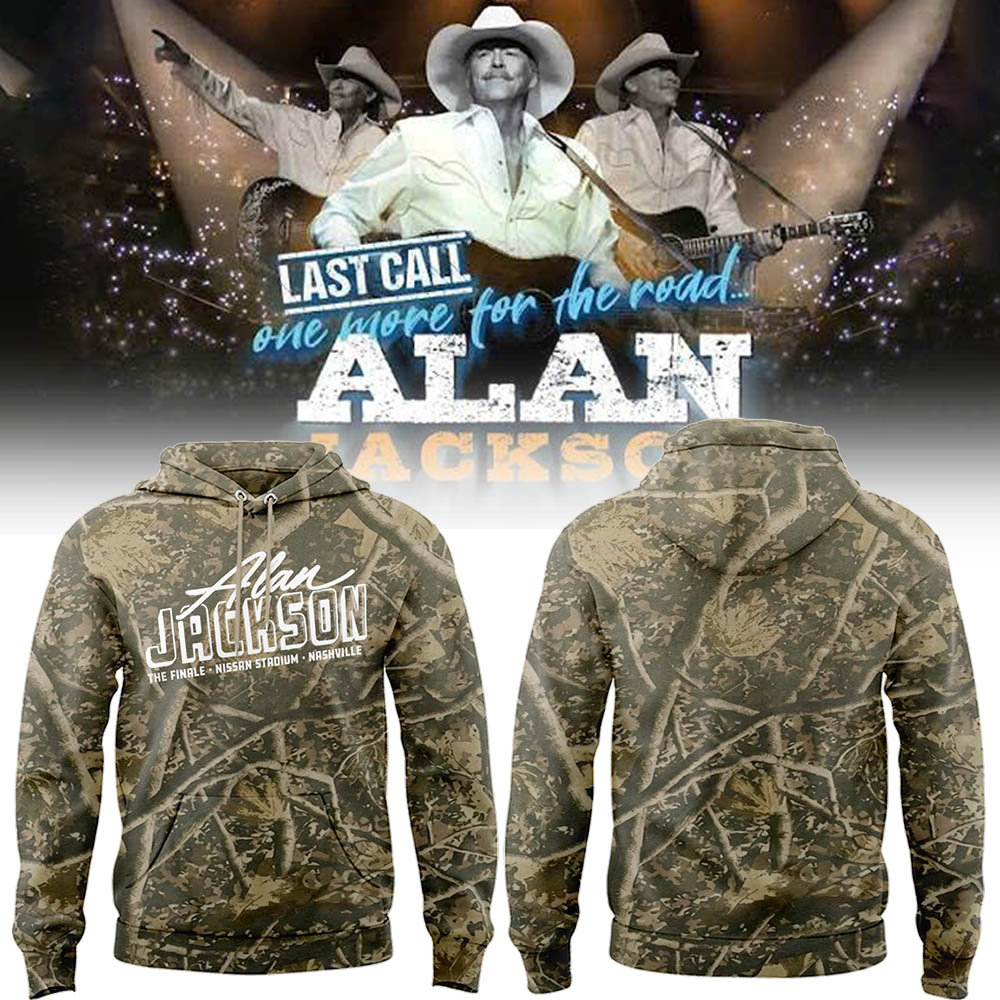 Exclusive Version Alan Jackson “Last Call… The Finale” 2026 Hoodie