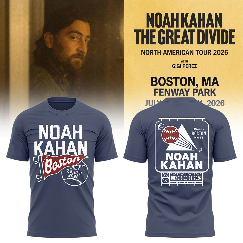 Limited Edition The Great Divide Tour 2026 At Fenway Park Boston Shirt-LL260707002