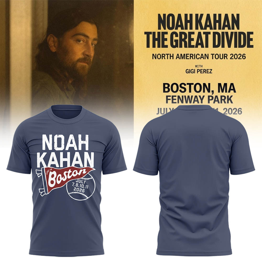 Limited Edition The Great Divide Tour 2026 At Fenway Park Boston Shirt-LL260707004