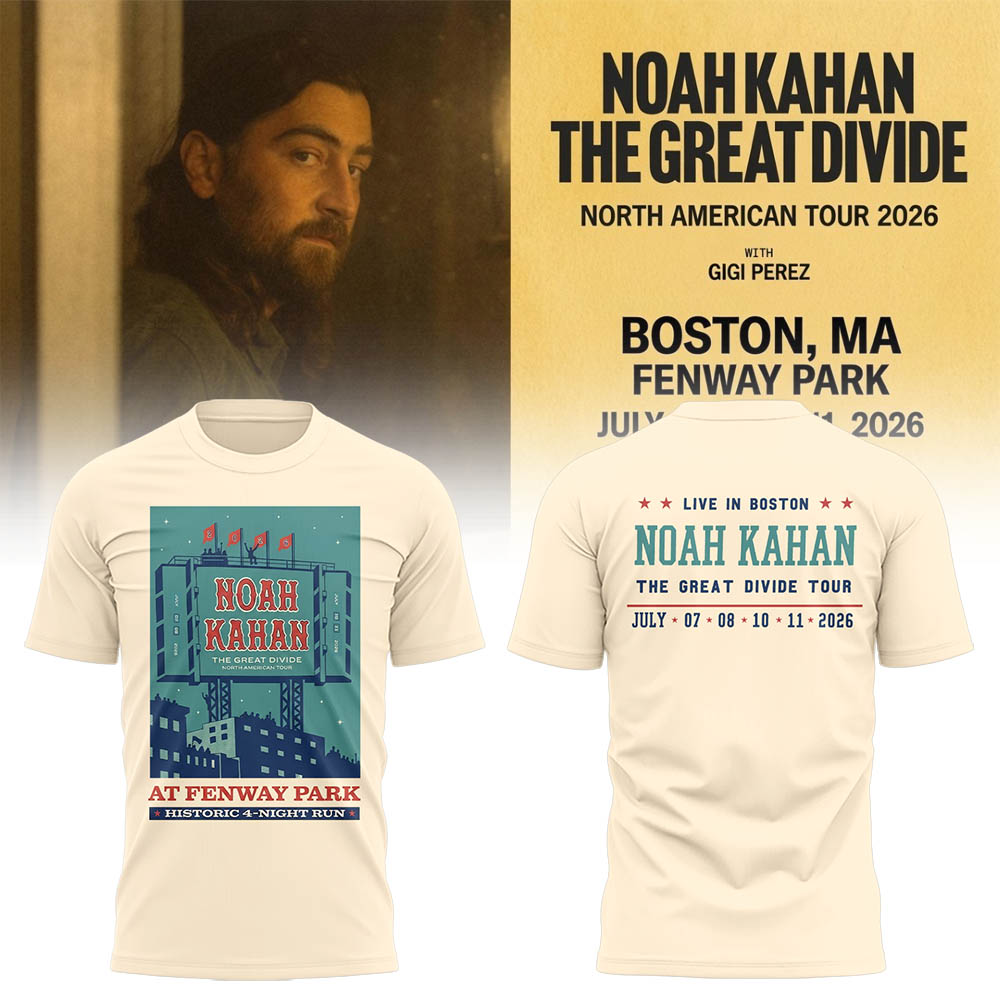 Limited Edition The Great Divide Tour 2026 At Fenway Park Boston Shirt-LL260707005