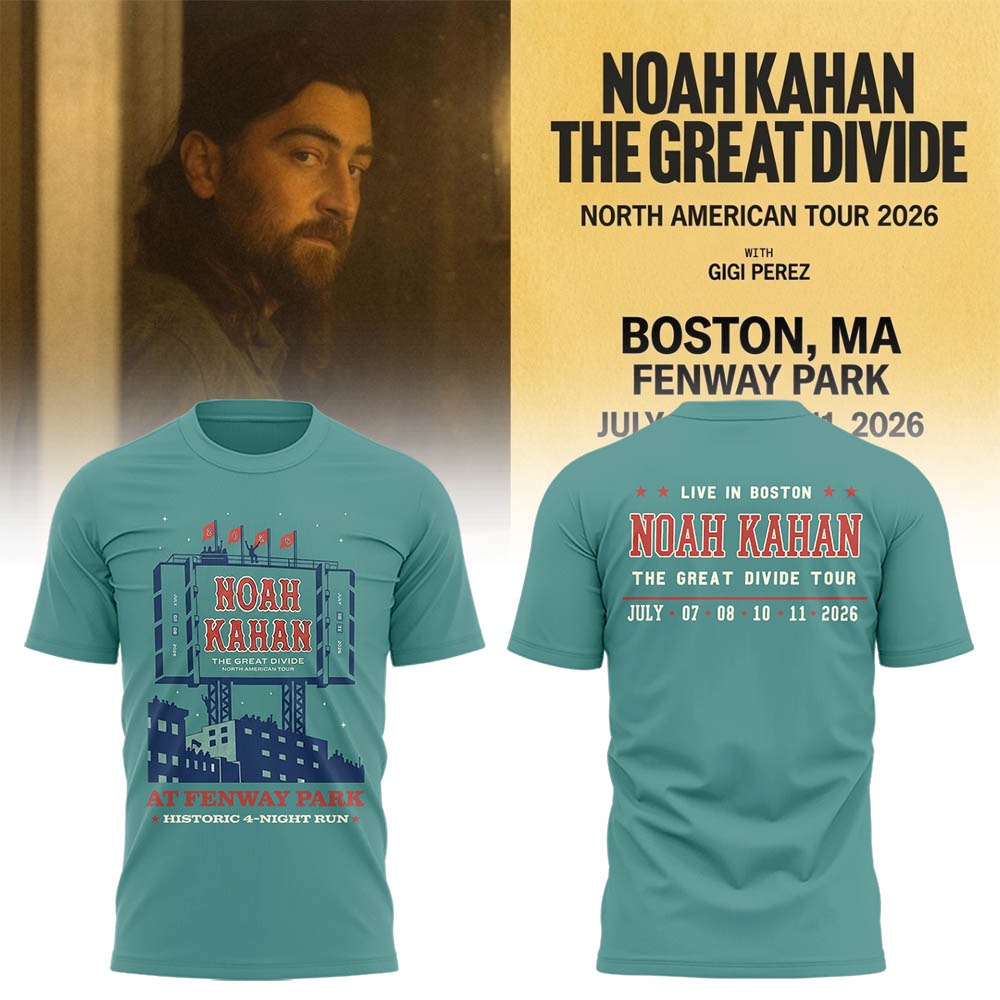 Limited Edition The Great Divide Tour 2026 At Fenway Park Boston Shirt-LL260707006