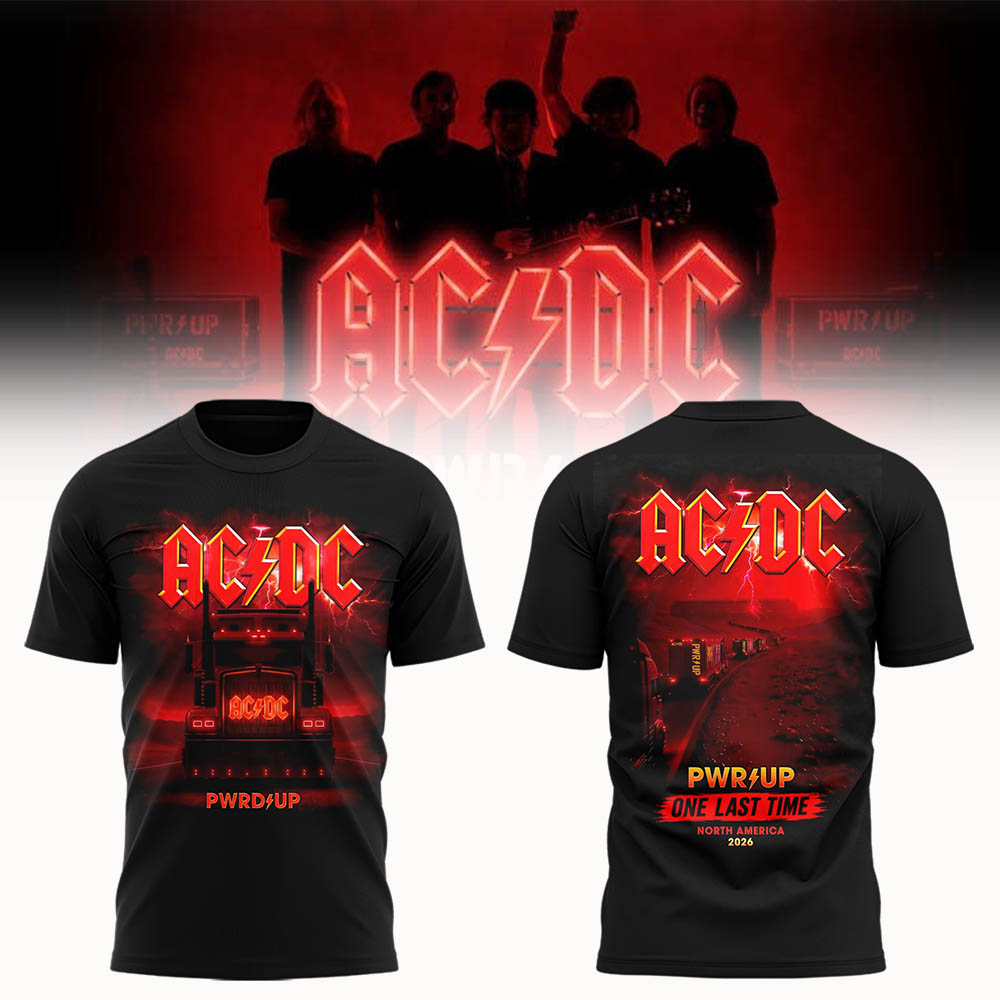 Limited Edition POWER UP Tour 2026 TShirt