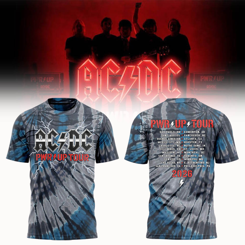 Limited Edition POWER UP Tour 2026 At Camp Randall Stadium TShirt