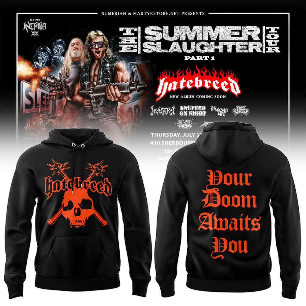 Limited Edition Summer Slaughter Tour 2026 Hoodie