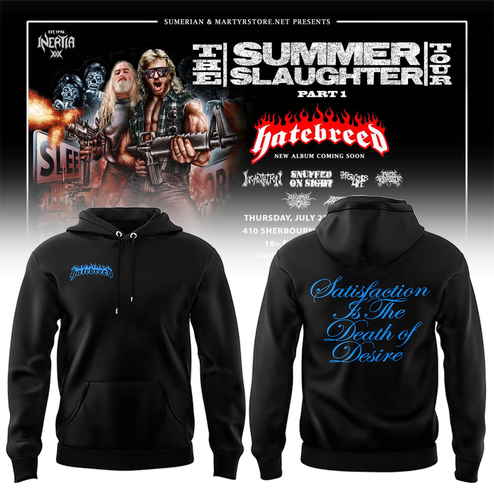 Limited Edition Summer Slaughter Tour 2026 Hoodie