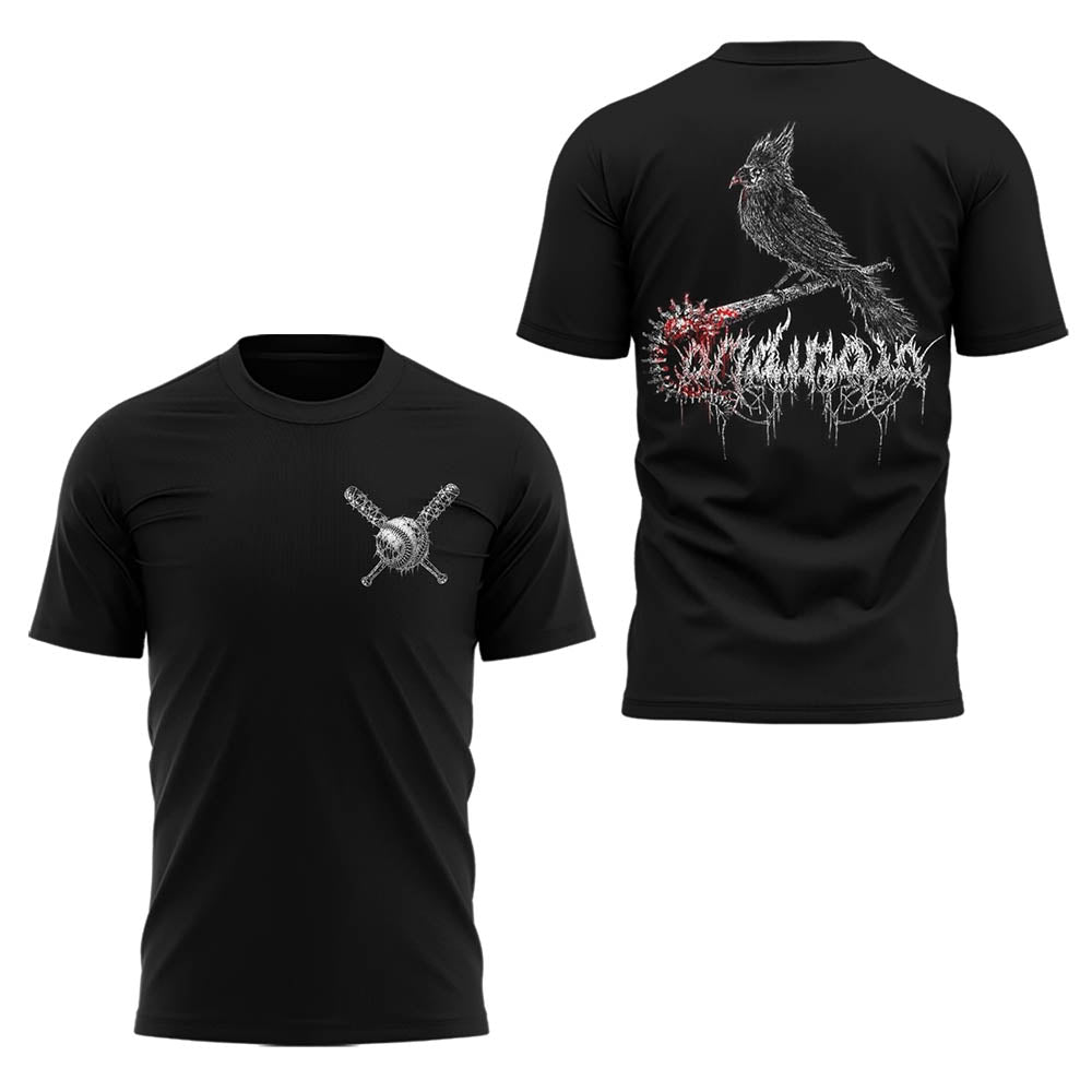 Limited Edition Death Metal Cardinals Logo 2026 Shirt