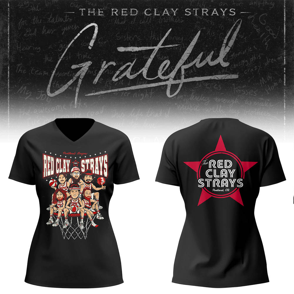 Limited Edition The Grateful Tour in Portland,OR V-neck TShirt
