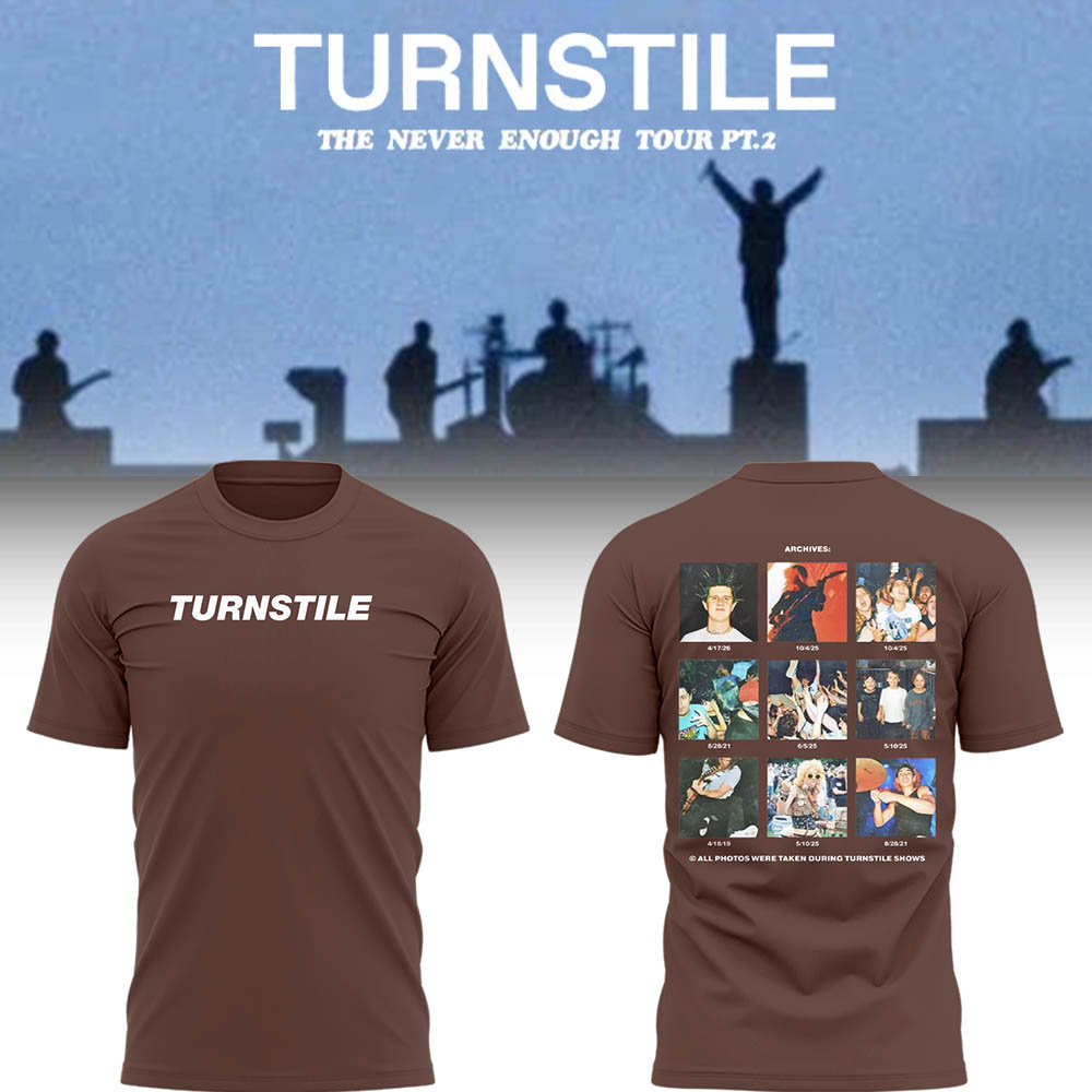 Limited THE NEVER ENOUGH TOUR TShirt