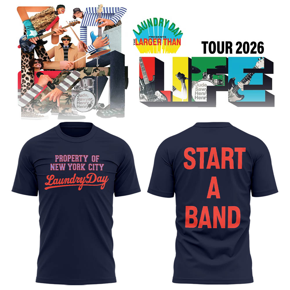 Limited Edition The Larger Than LIFE Tour 2026 Shirt