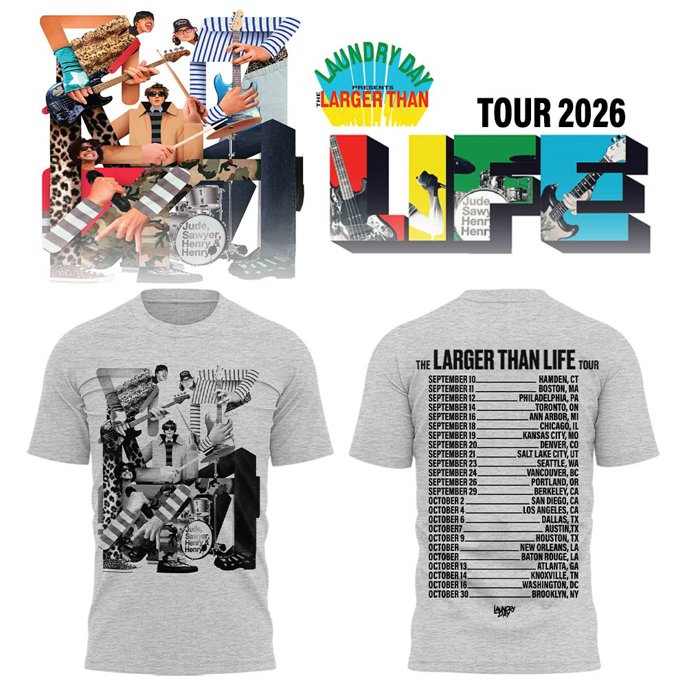 Limited Edition The Larger Than LIFE Tour 2026 Shirt