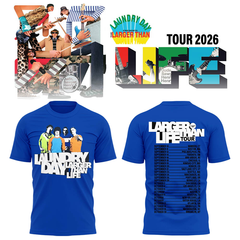 Limited Edition The Larger Than LIFE Tour 2026 Shirt