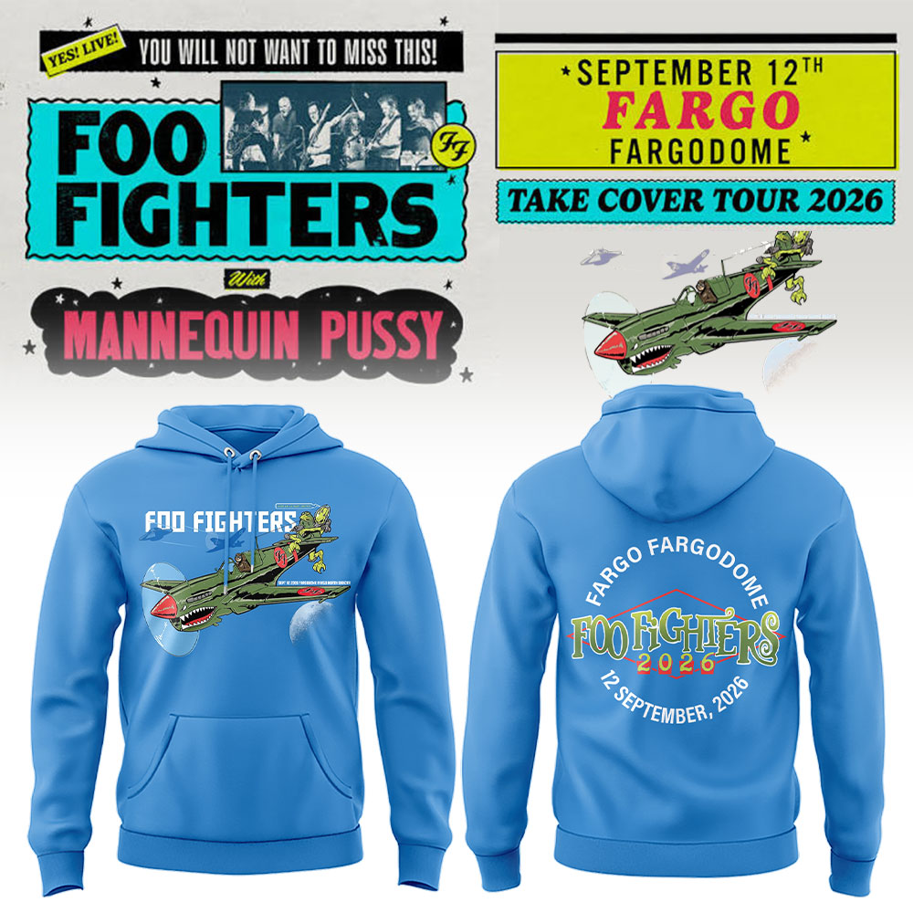 FF 🎸🎤 “Take Cover Tour 2026” at FARGODOME,ND Hoodie