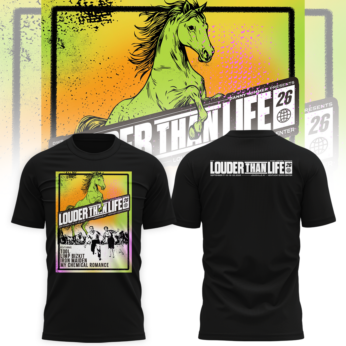 Louder Than Life Festival 2026 Merch At Kentucky Expo Center In Louisville KY On September 17 18 19 20 Tshirt
