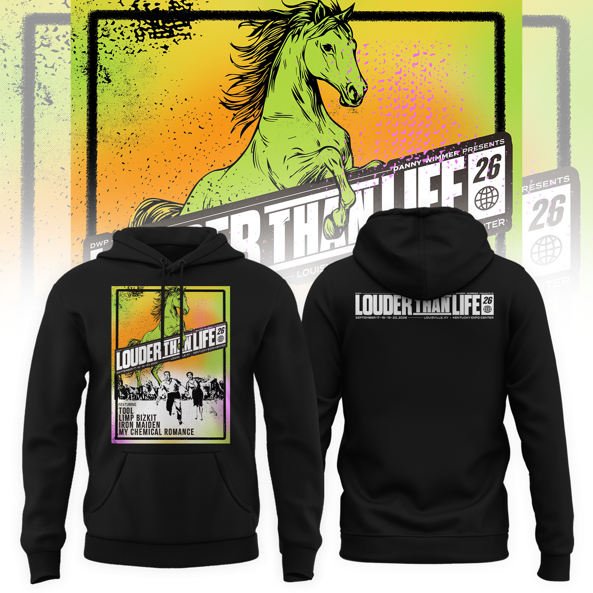 Louder Than Life Festival 2026 Merch At Kentucky Expo Center In Louisville KY On September 17 18 19 20 Hoodie