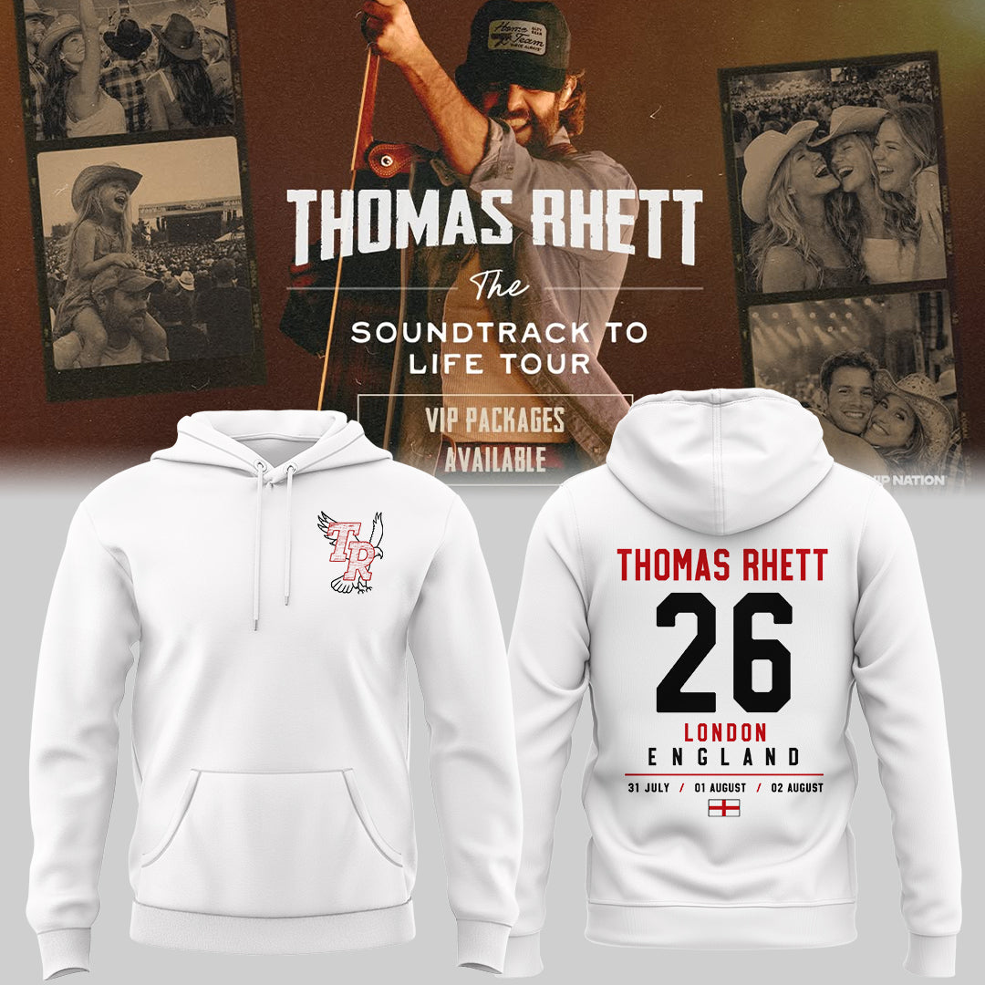 Limited Edition Thomas Rhett The Soundtrack to Life Tour Hoodie