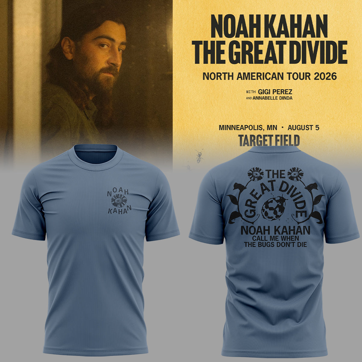 Limited Edition The Great Divide Tour 2026 Shirt