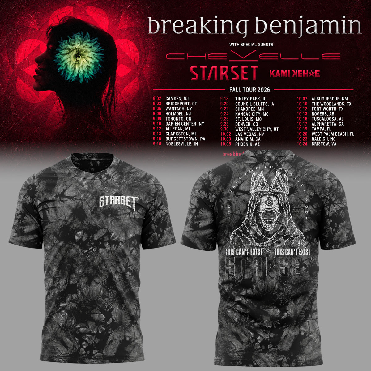 Limited Edition Fall Tour 2026 Shirt