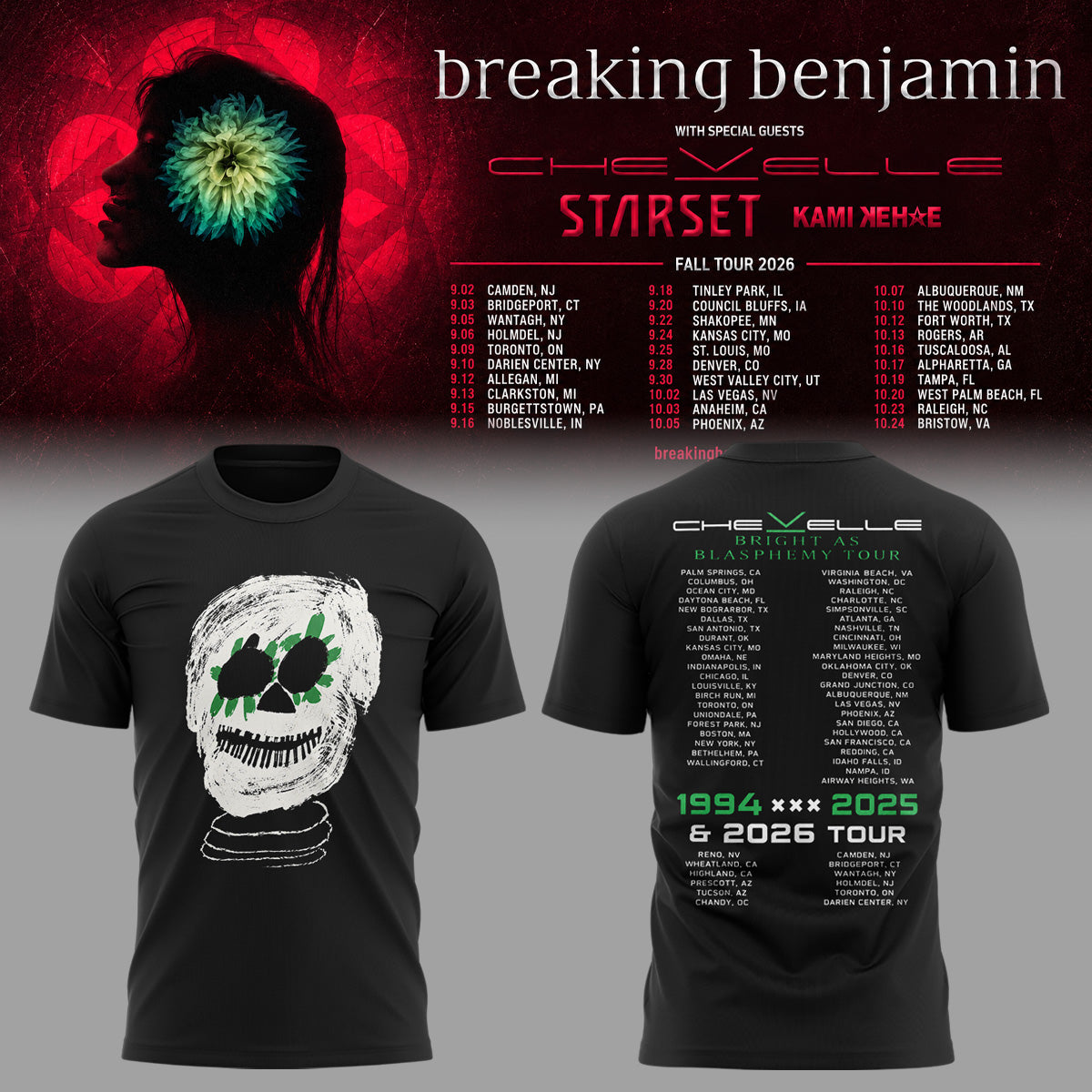 Limited Edition Fall Tour 2026 Shirt